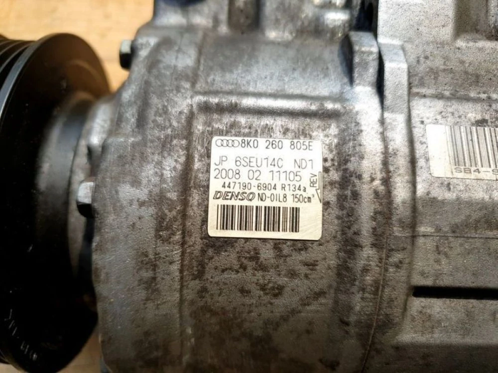 Компрессор кондиционера 8K0 260 805 E Audi Ауді A5 A4 B8 Розборка