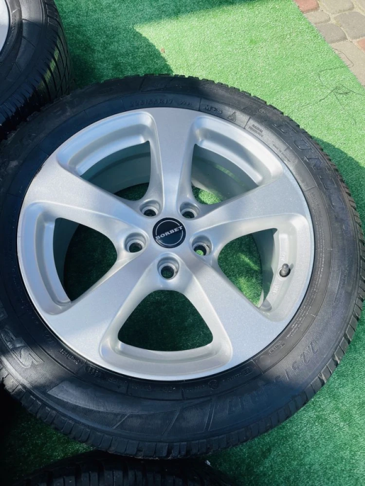 Диски 5/120 R17 Bmw T5 з резиною 225/55