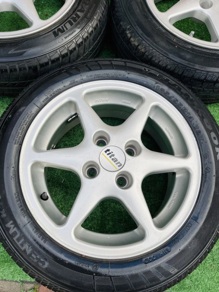 Диски 4/100 R14 з резиною 165/65