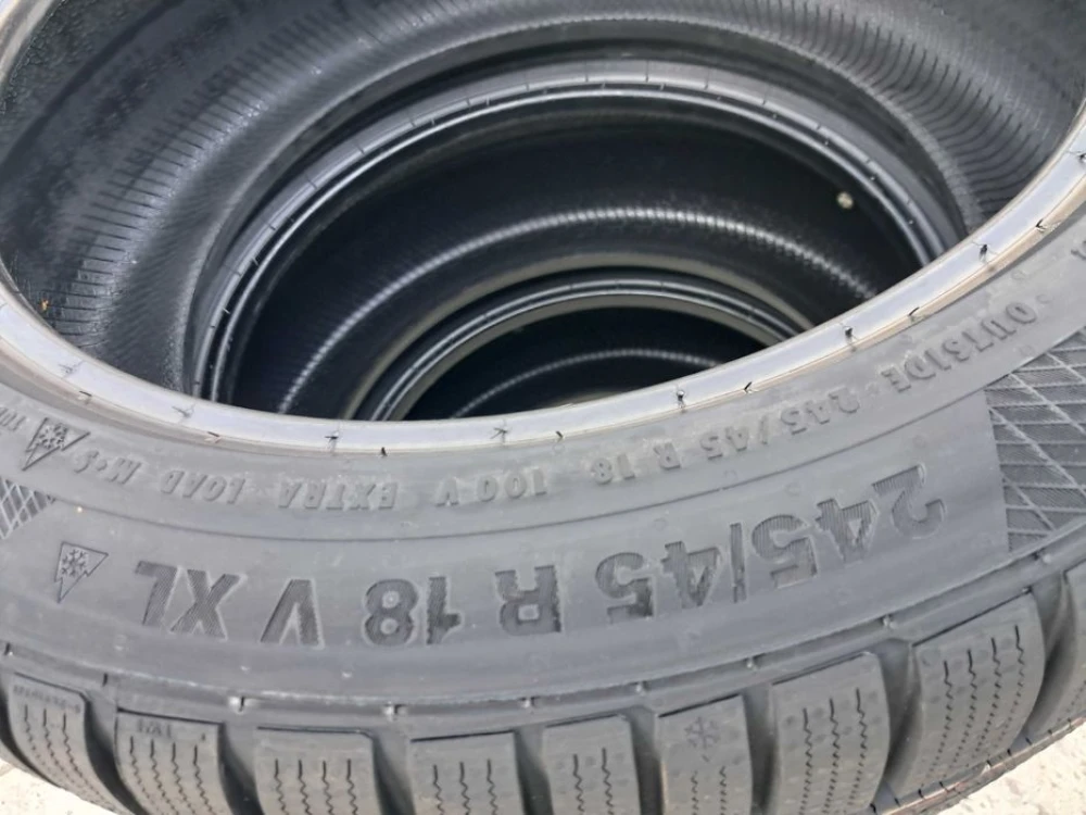 Резина зима НОВА Continental 245/45 R18 TS850P * MOE Runflat BMW 5 7