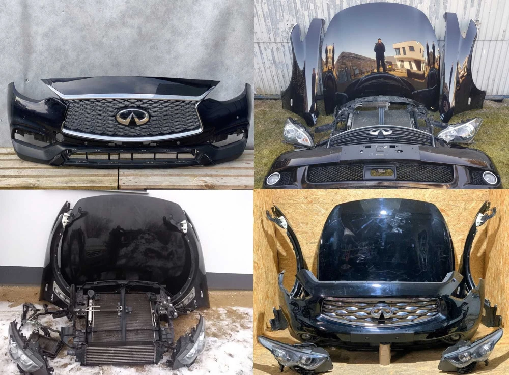 Бампер Infiniti Q60,Q70,QX30,Q30,Q50,QX70,FX30,FX37,FX50,M35,M37