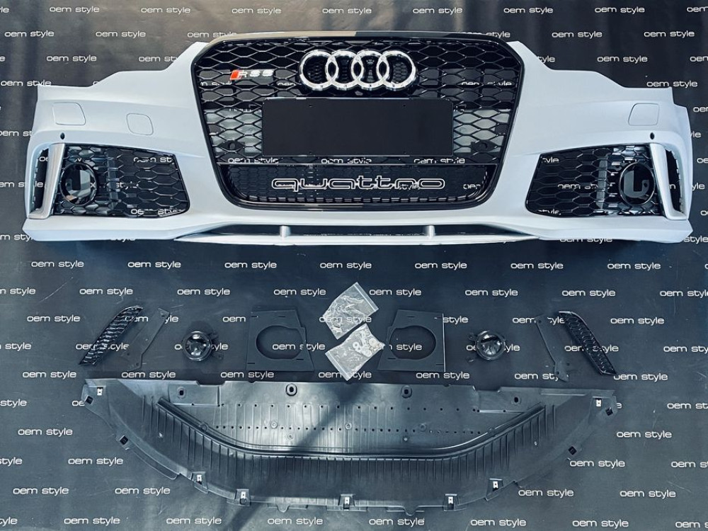 Бампер передний стиль RS6 для Audi A6 C7 2011-2015