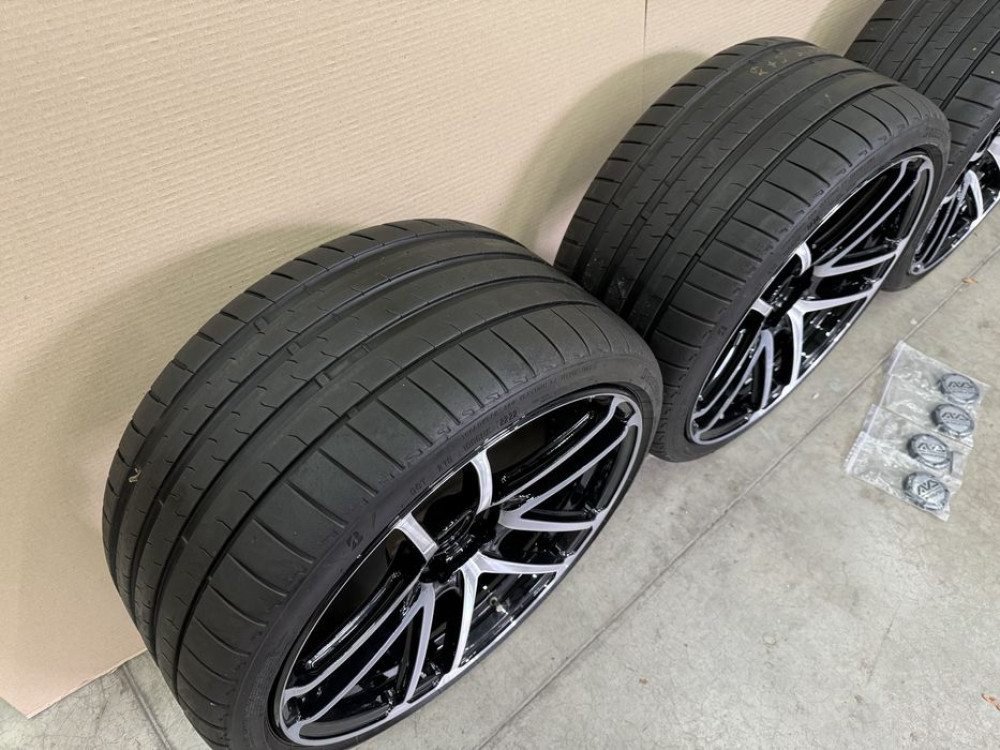 Диски колеса AVS Advan F50 R20 с шинами 275/30R20