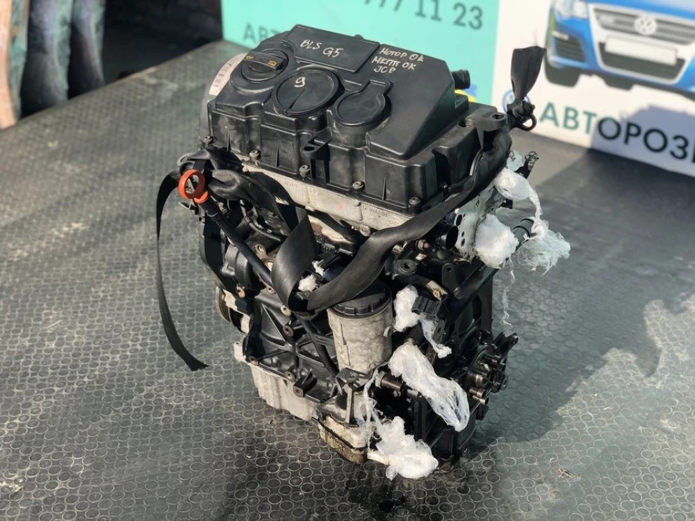 Двигатель 1.9 BLS двигун Skoda A5 caddy touran passat 1.9 БЛС Пассат б