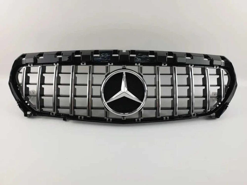 Решетка радиатора mercedes CLA W117 2013-2016г.GT Chrome/Black Grille