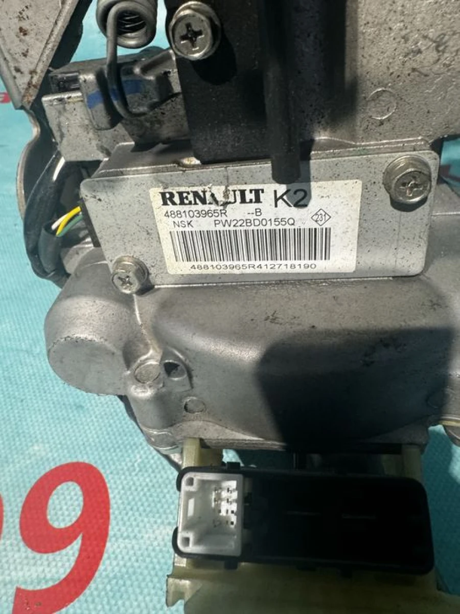 Кермова колонка Renault Scenic 3 уселитель руля Сценік 3