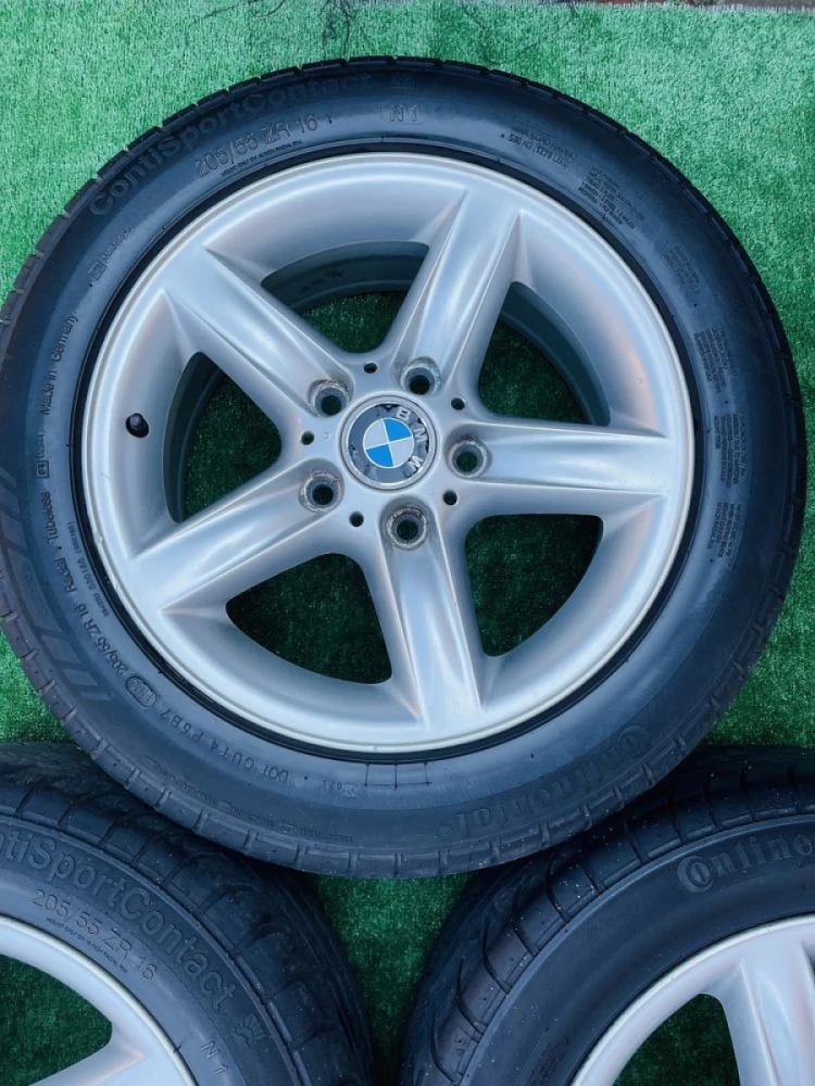 Диски 5/120 R16 Bmw з резиною 205/55