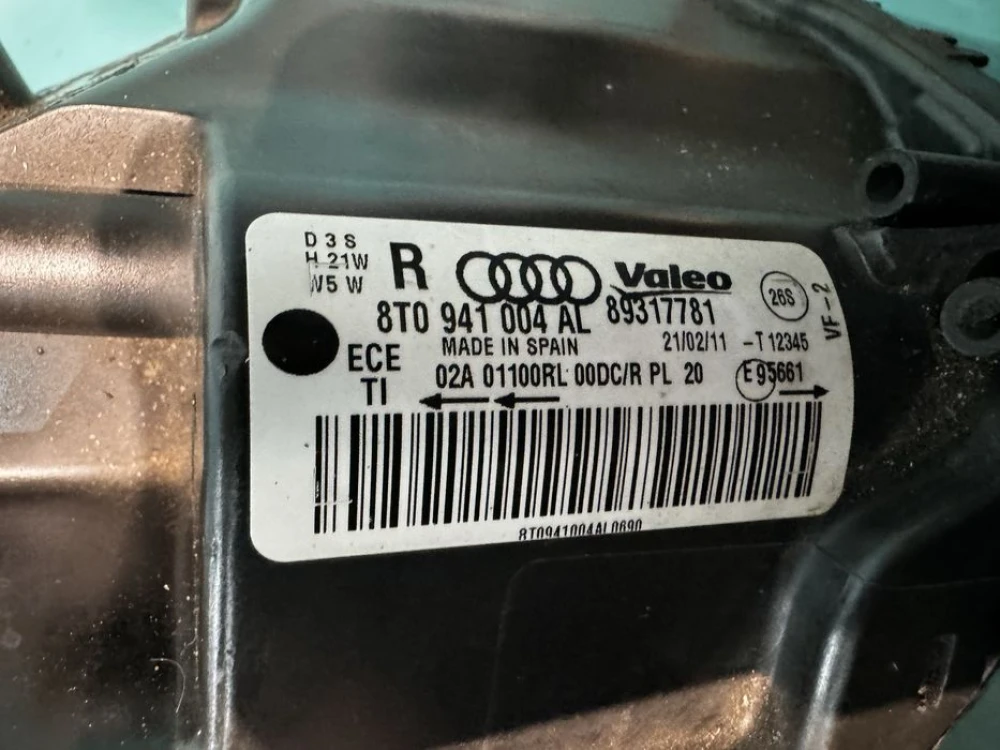 Фара права Audi A5 xenon 8T Ауді А5 07-12р