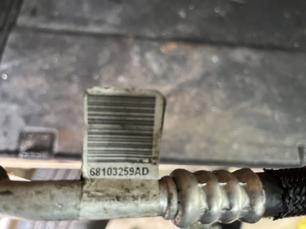 68103259AD трубки кондиционера jeep cherokee kl 2.4