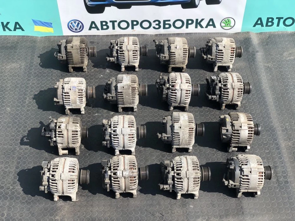 Генератор Пассат Б6 Б7 СС Skoda A5 Golf 5 Caddy Touran 2.0 1.9 1.6 1.4
