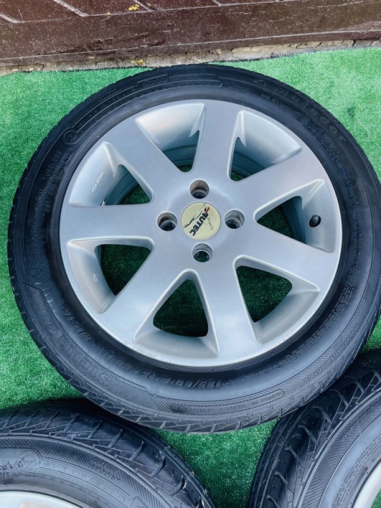 Диски 4/100 R15 з резиною 185/60 R15