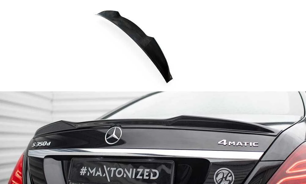 Спойлер Mercedes W222 тюнинг сабля обвес