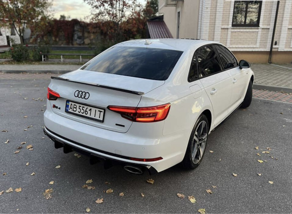 Спойлер Audi A4 S4 RS4 B9 2017-2020