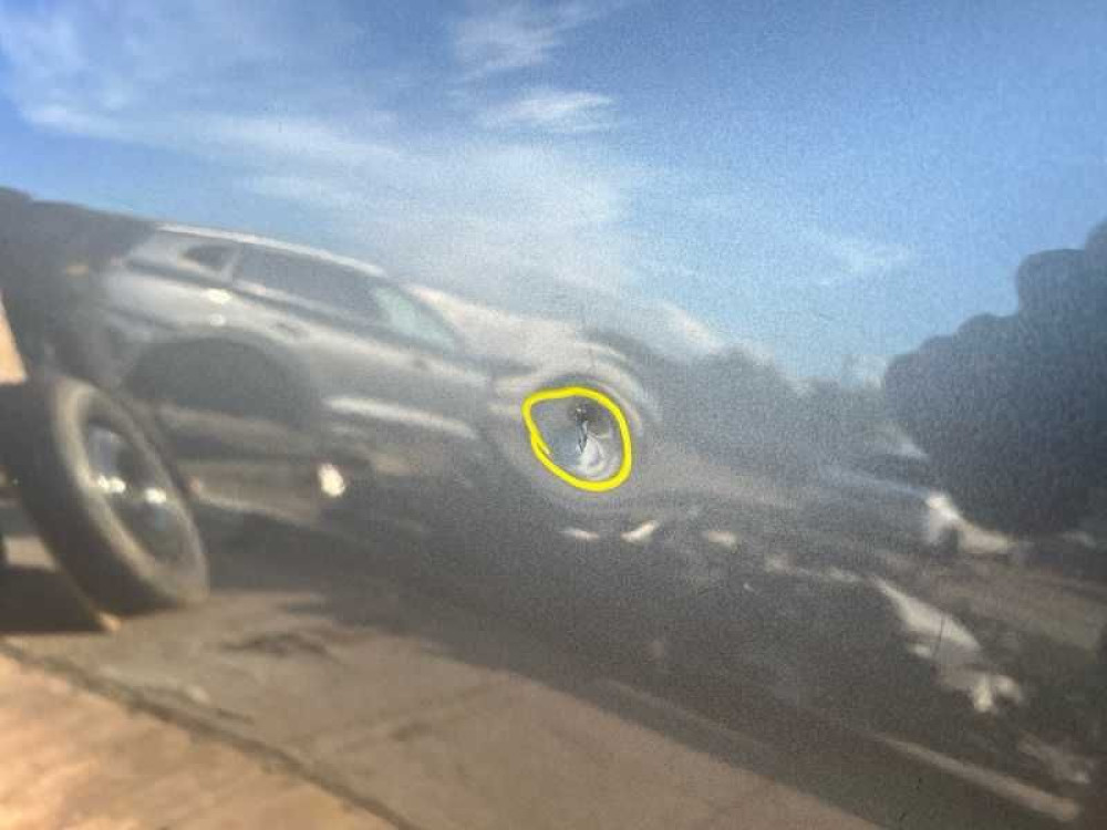 Дверь задняя левая Nissan Rogue T33 2020-2024 год  Цвет KAD