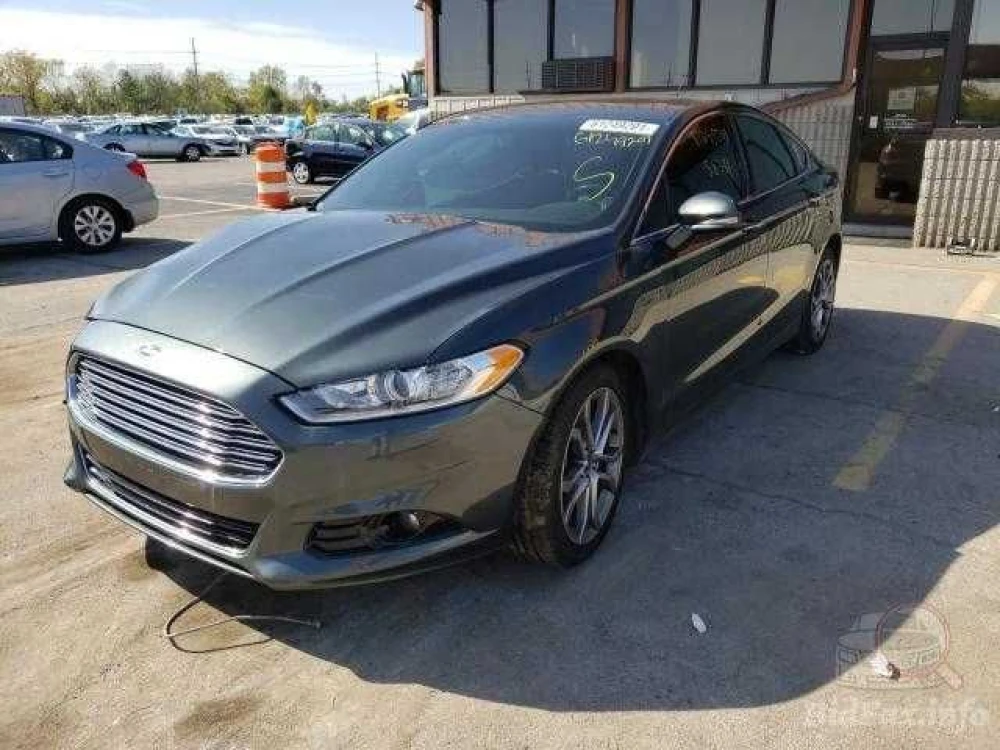 Радиатор основной охлаждения двигателя Ford Fusion 2.0 Форд Фьюжен