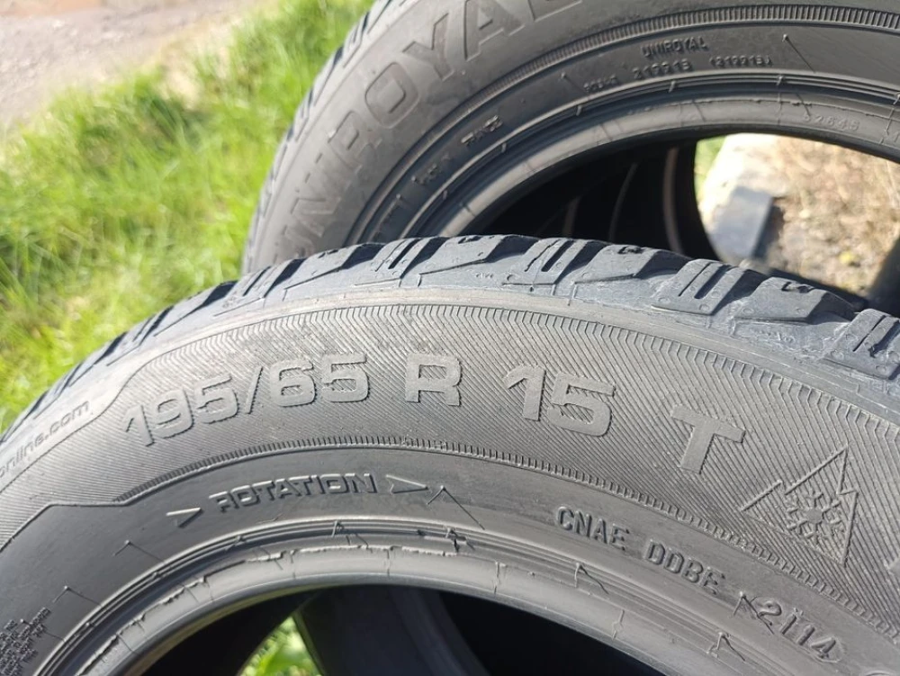 Зимові шини Uniroyal 195/65 R15 резина Р15