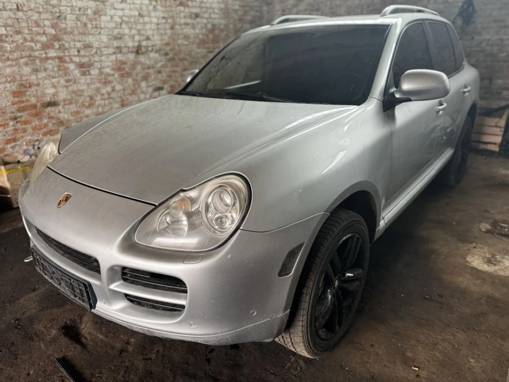 Porsche Cayenne 955 разборка запчасти 4.5 Каен шрот розбірка