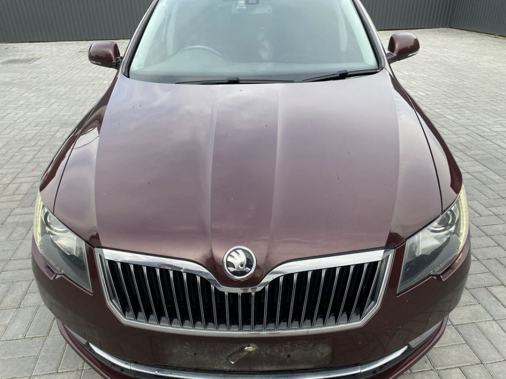 Капот Skoda Superb2 FL рестайлінг Шкода Суперб 2 2013-2015