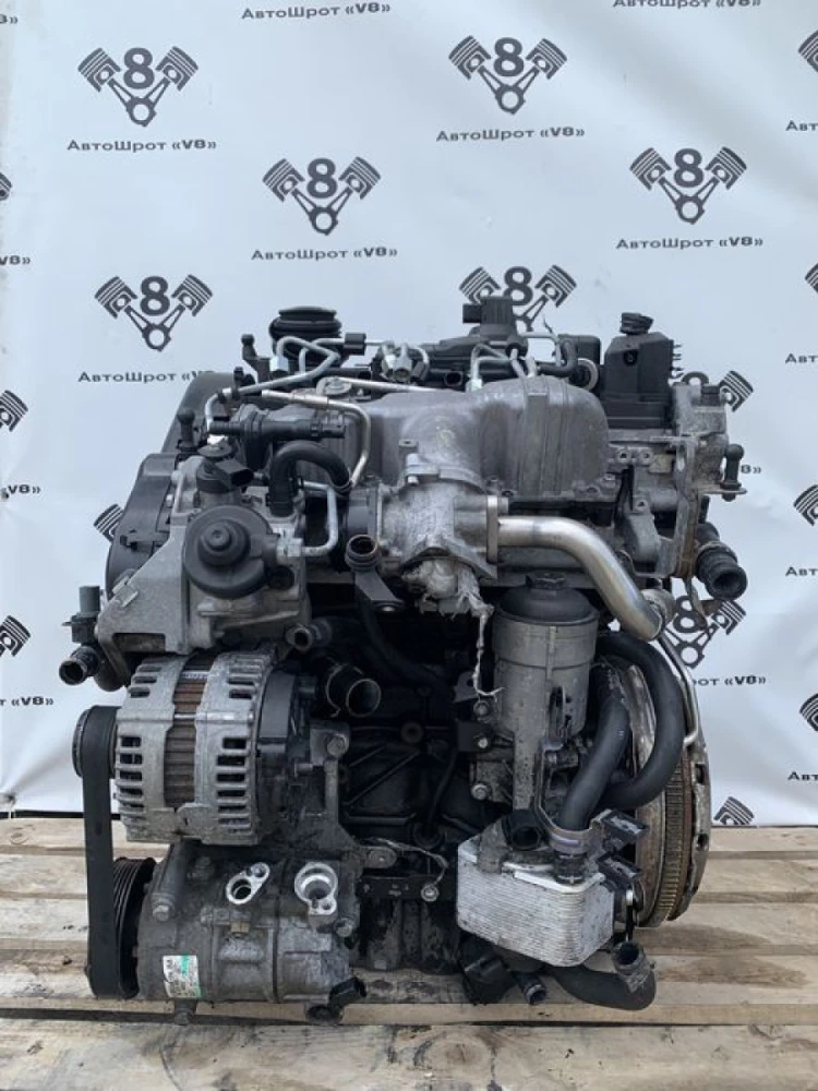 Мотор 2.0 TDI CBA CBB двигун 2,0 турбіна форсунка СВА СВВ
