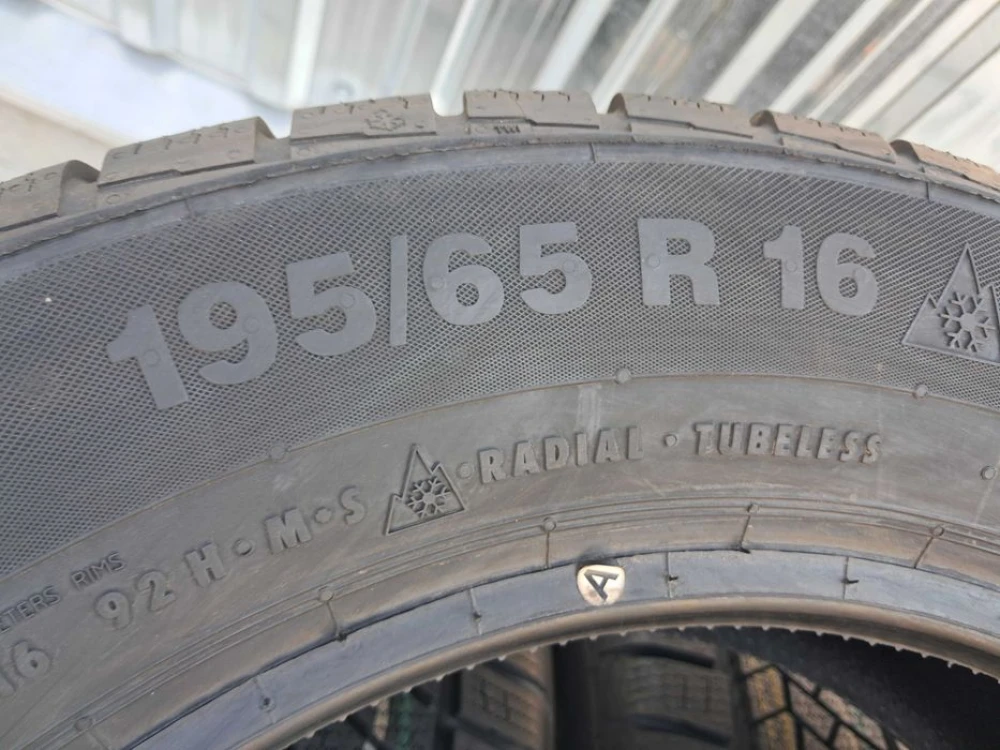 Резина зима НОВА Continental 195/65 R16 TS830P*