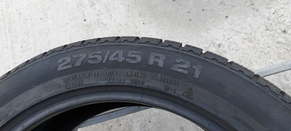 Резина зима 90% протектор Continental 275/45 R21 Cross Contact Winter