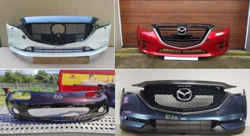 Мазда бампер передній/задній на різні моделі Mazda в різних кольорах