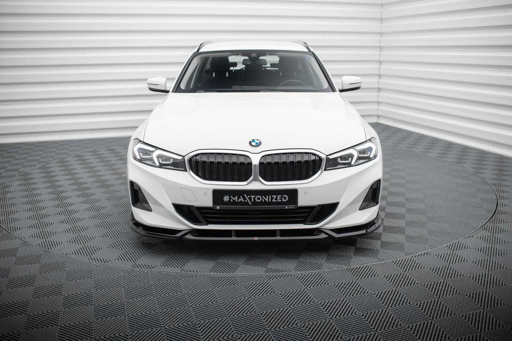Сплиттер BMW G20 lci (2022+) тюнинг обвес губа юбка
