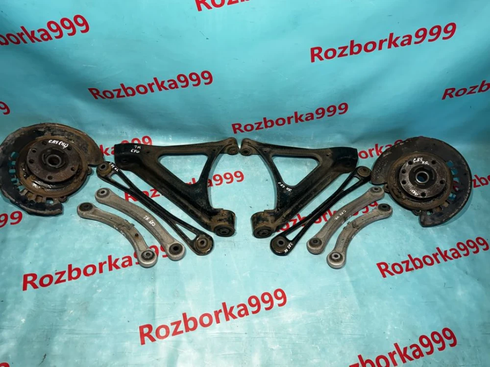 Підвіска Porscshe Cayene 955/957 ричаг цапфа стойка Порш Каен 4.5