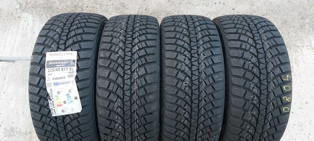 Резина зима НОВА Kumho 225/45 R17 Wintercraft WP71 made in Korea
