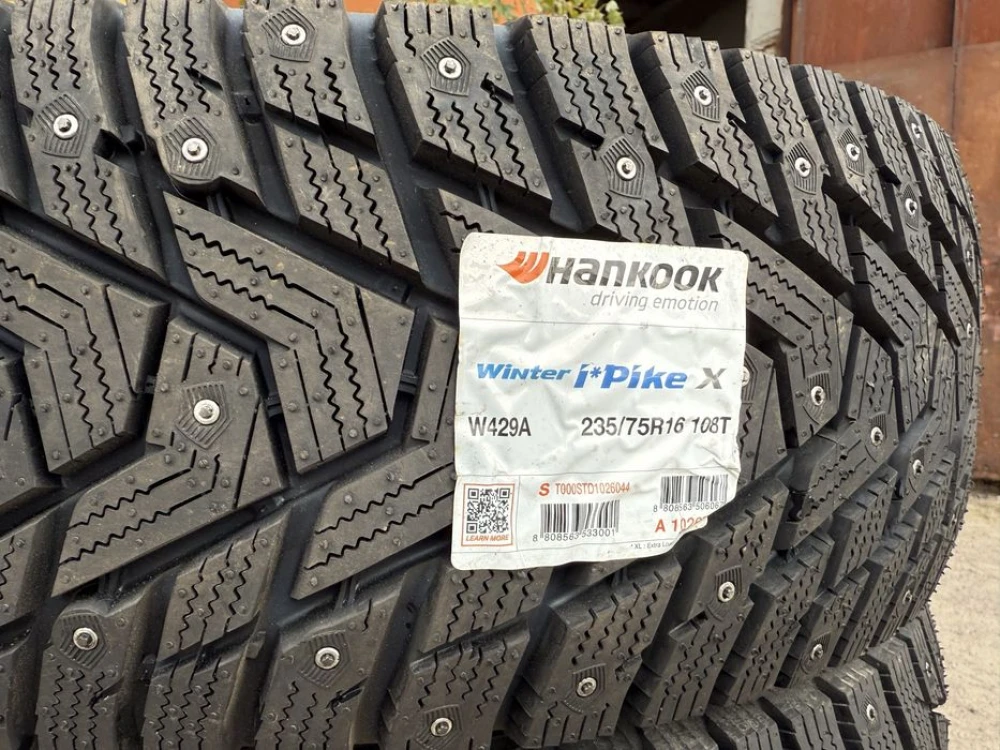 235/75 r16 Hankook Winter I*Pike X Резина зимняя НОВАЯ