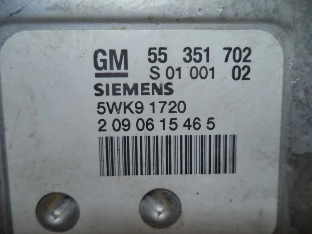 Блок управления двигателем Opel Astra G Opel Zafira A (1,8) з 99-05 р.