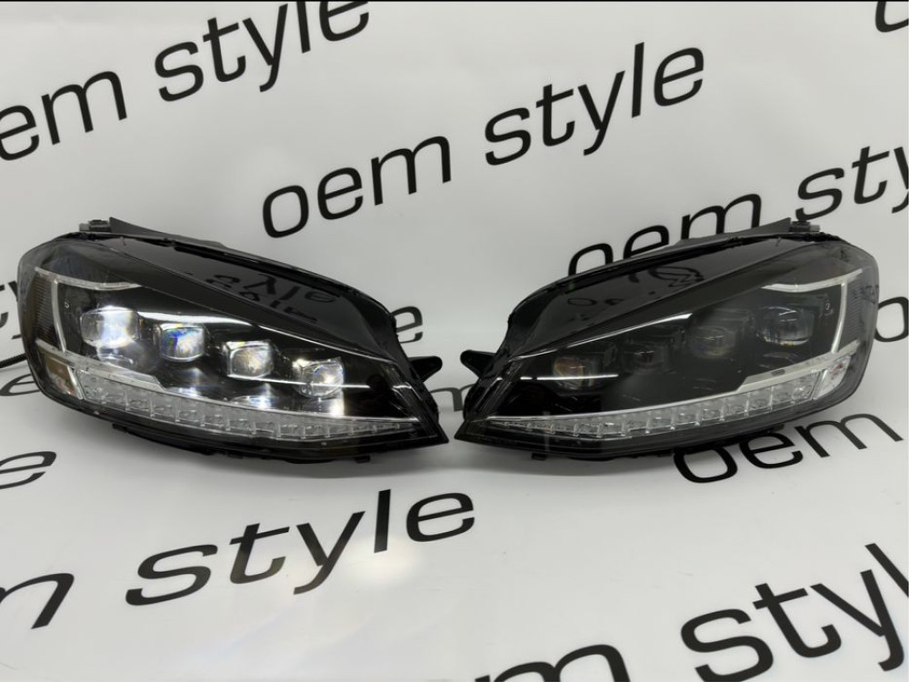 Передняя тюнинг оптика  фары FULL LED Volkswagen Golf 7 2013-2017