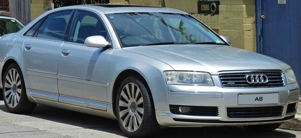 Салон (сиденья) Audi A8 (D3). Черная кожа. Разборка Audi A8 (D3)