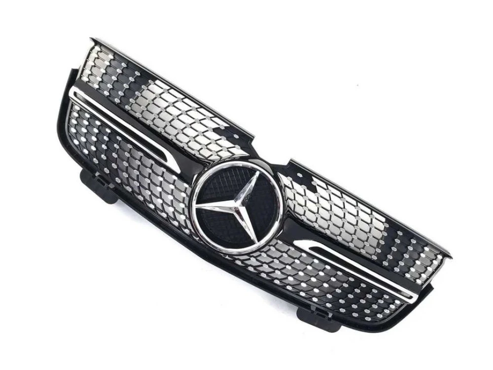 Решетка радиатора mercedes GL/Х164 2007-2009год.Diamond Black