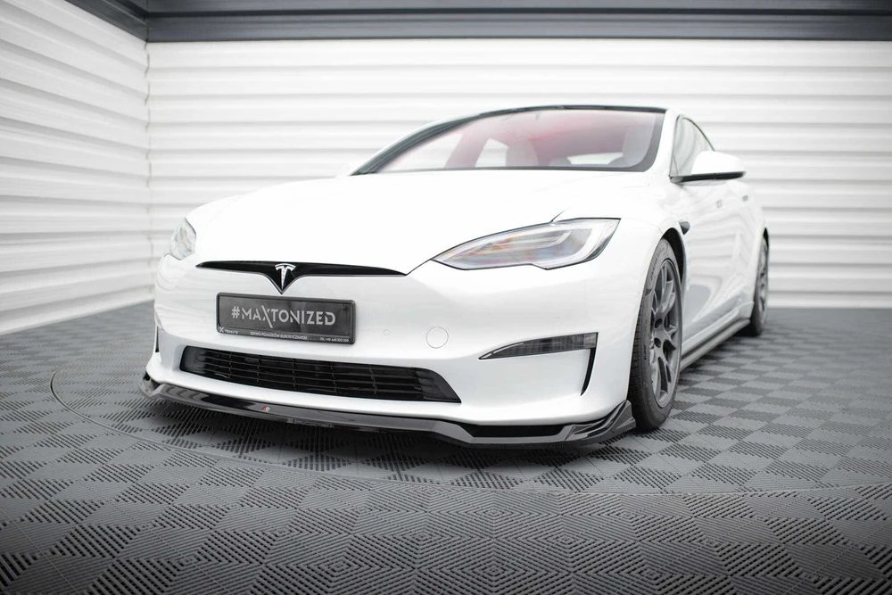 Тюнинг Tesla Model S (2021+) обвес сплиттер пороги диффузор спойлер