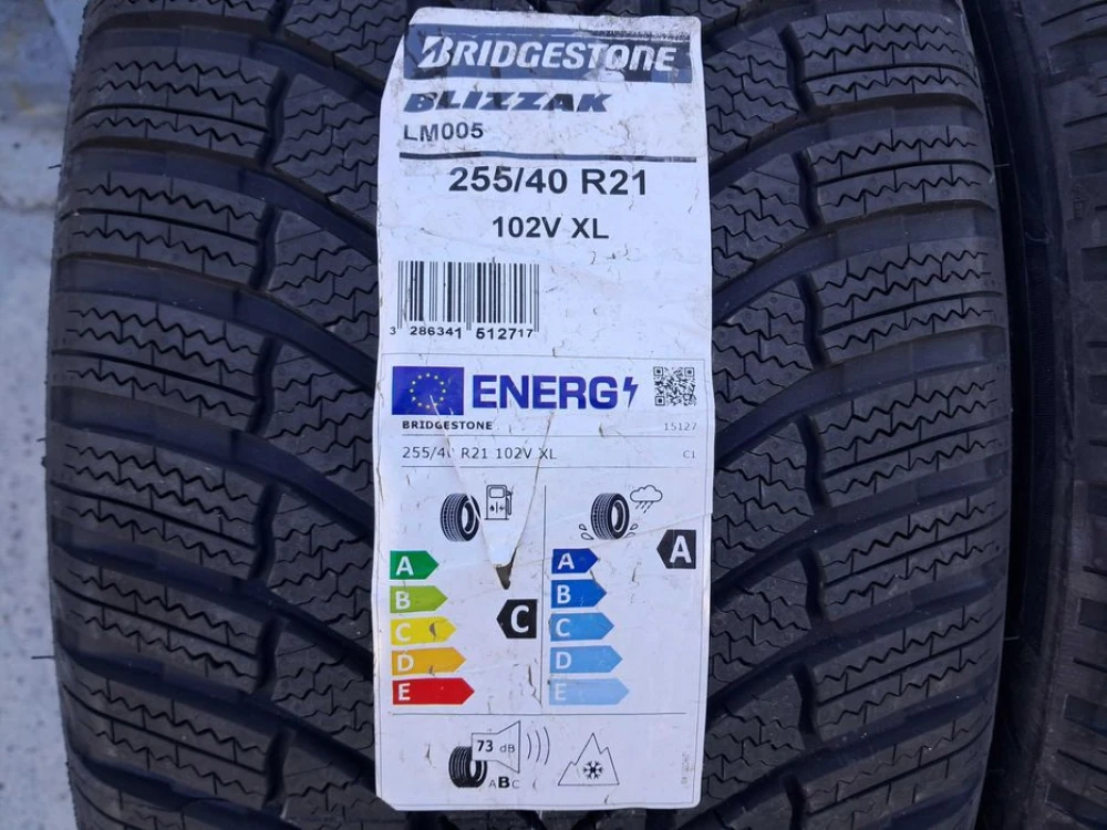 Резина зима НОВА Bridgestone 255/40 R21 Blizzak LM005 Q4 SQ5 i7 X4 M