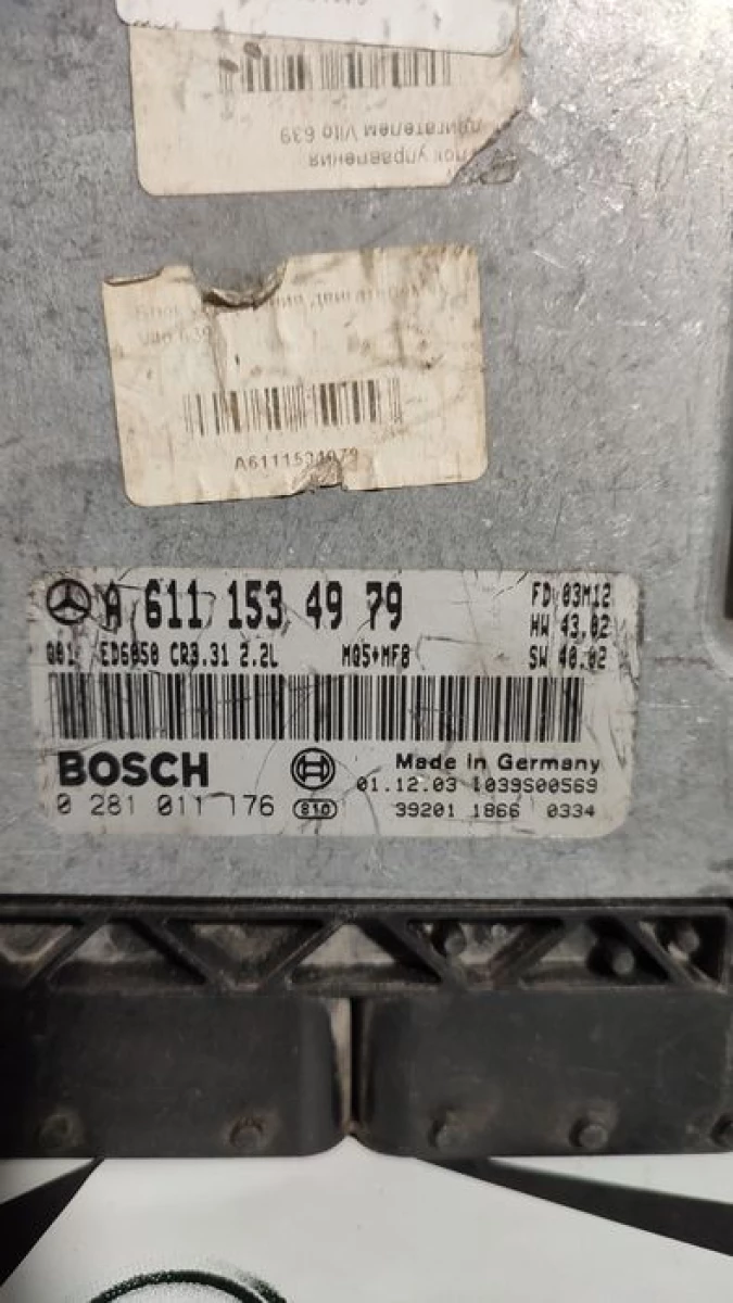Блок управління двигуном MB Vito W639 A6111534979