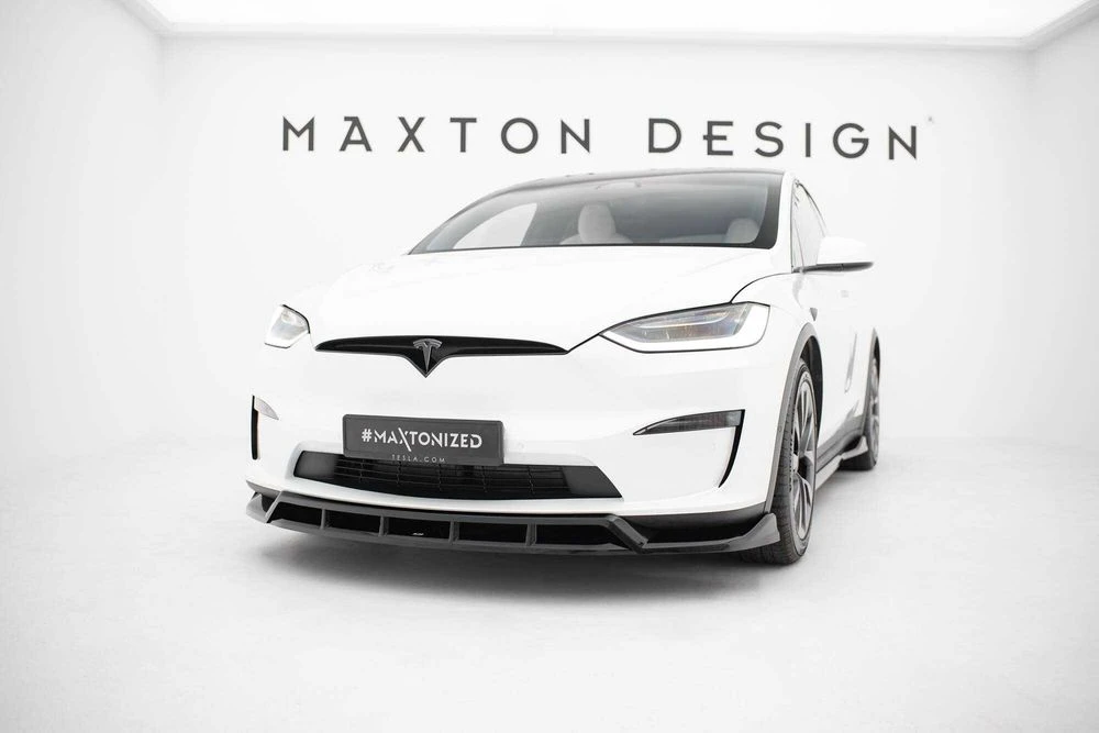 Тюнинг Tesla Model X (2021+) обвес сплиттер пороги диффузор спойлер