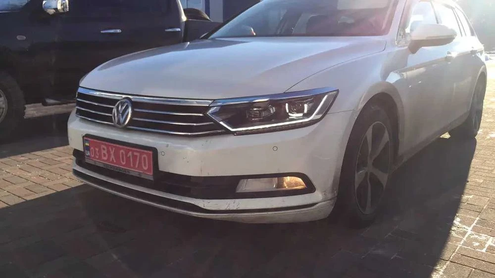 Передние фары vw passat b8 тюнинг Full Led оптика (замена галогена)