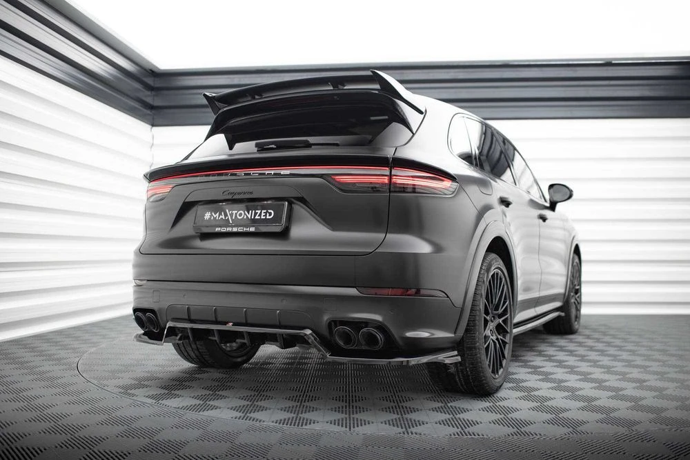Тюнинг Porsche Cayenne 3 Sport Design обвес губа сплиттер диффузор
