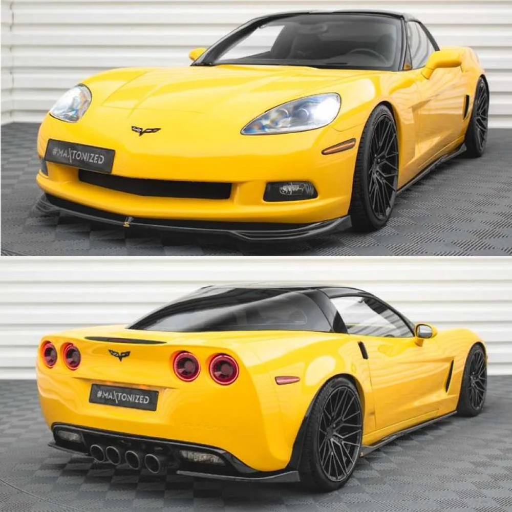 Тюнинг Chevrolet Corvette C6 обвес сплиттер губа пороги диффузор