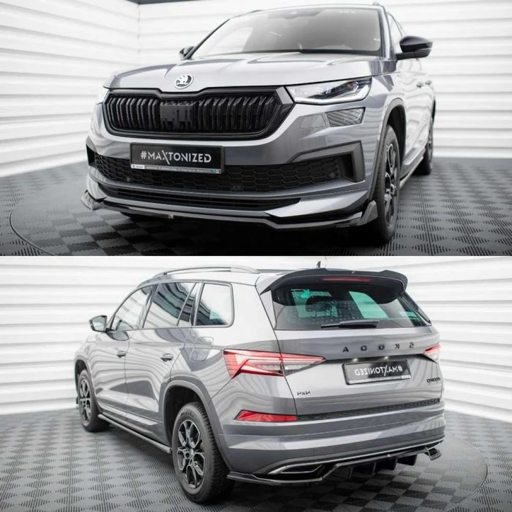 Обвес Skoda Kodiaq Sportline тюнинг губа сплиттер диффузор спойлер