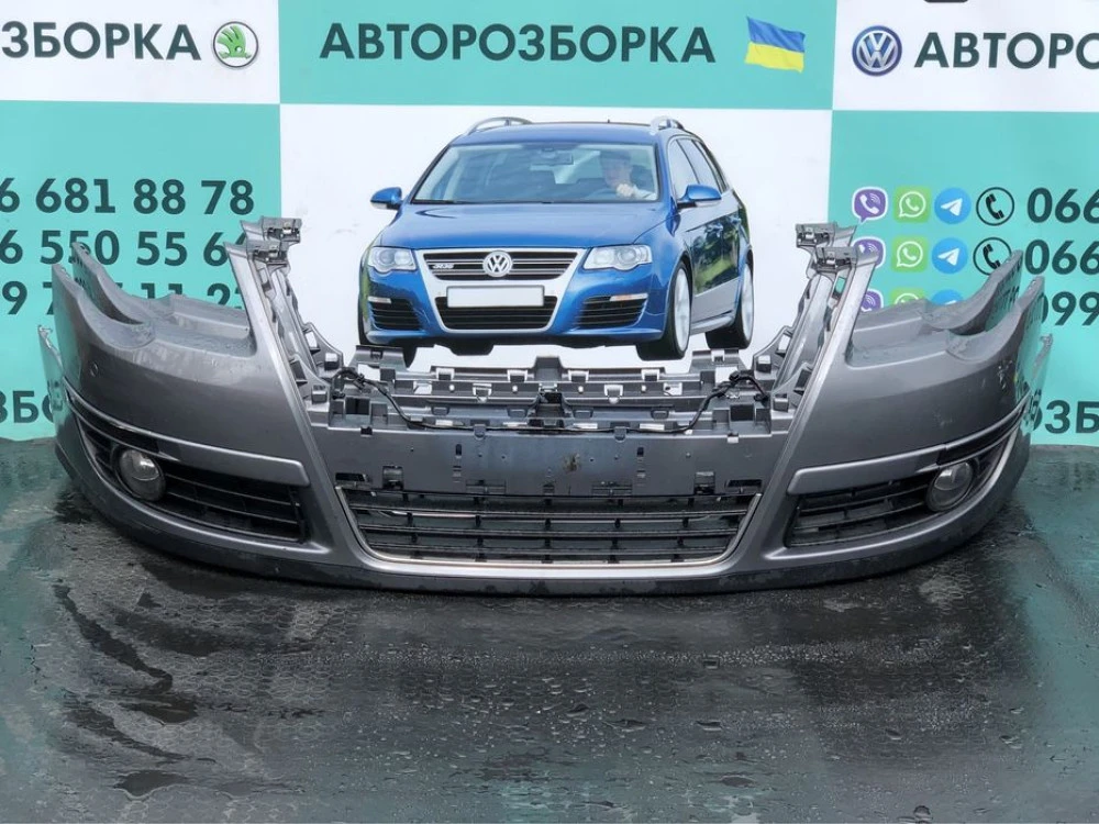 бампер пассат б6 передний бампер passat b6 golf 5 skoda a5