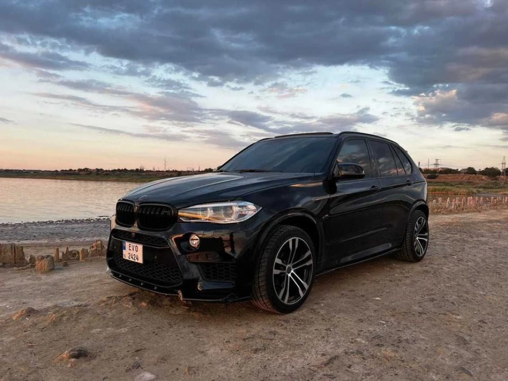 Сплиттер BMW X5M F85 / X5 F15 тюнинг обвес губа пороги спойлер