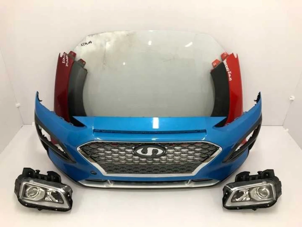 Бампер передний рест дорест Hyundai Kona