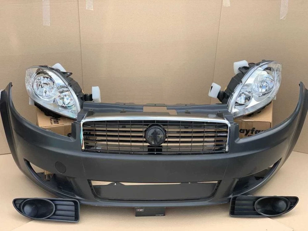 Бампер перед решітка морда Fiat Linea Фіат Лінея 07-13 дорест решетка