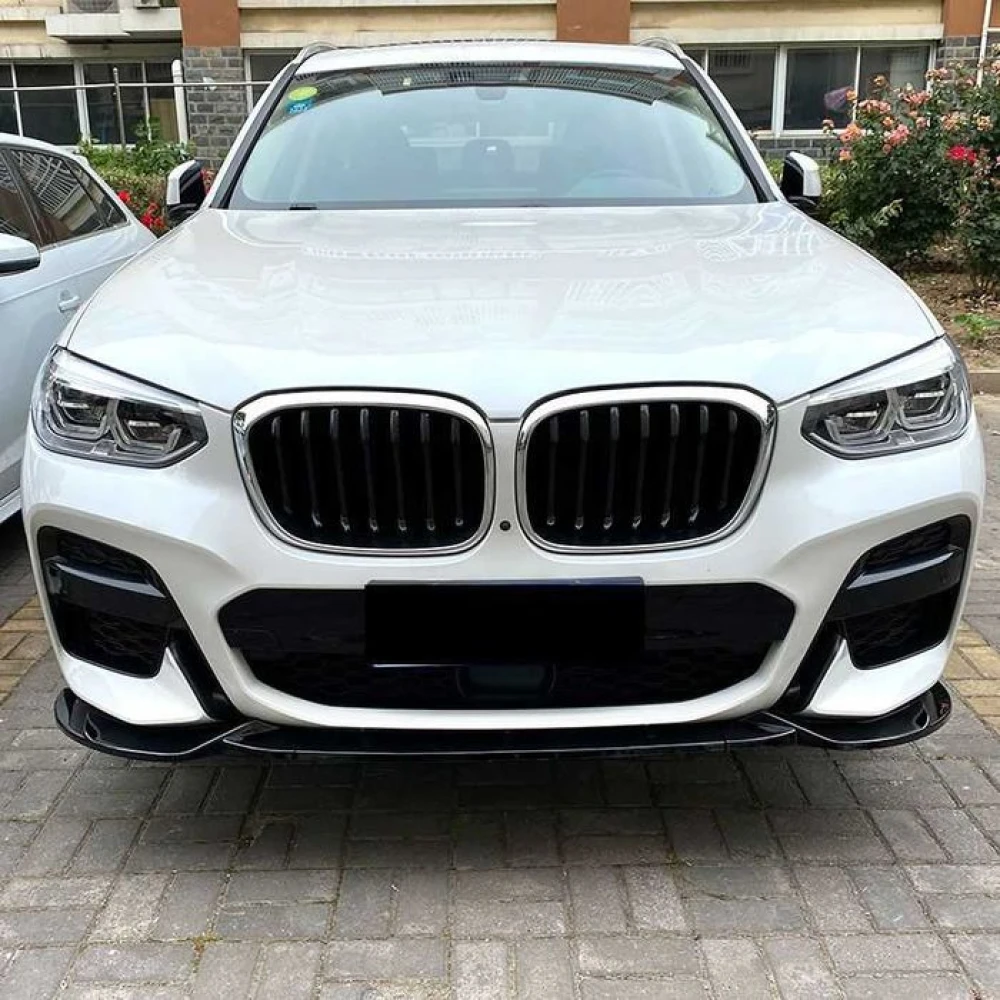 Сплиттер BMW X3 G01 X4 G02 M-Sport (18-21) тюнинг обвес губа юбка