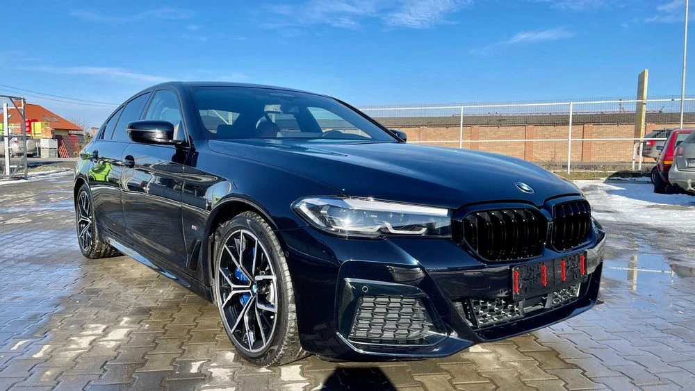 Решетка радиатора BMW G30 LCI тюнинг ноздри стиль M5 (Тайвань)