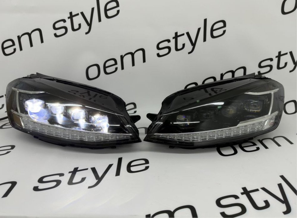 Передняя тюнинг оптика  фары FULL LED Volkswagen Golf 7 2013-2017