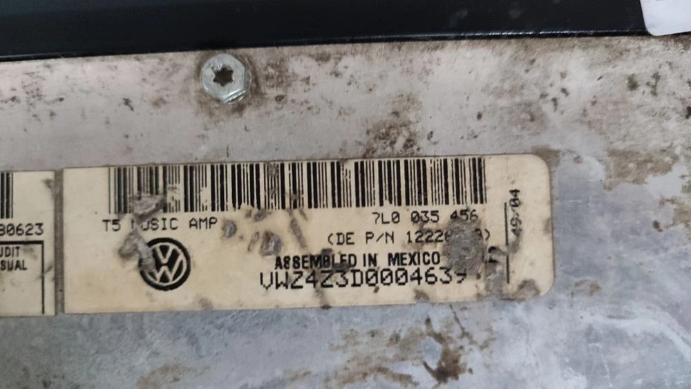 Підсилювач звуку VW T5 7L0035456